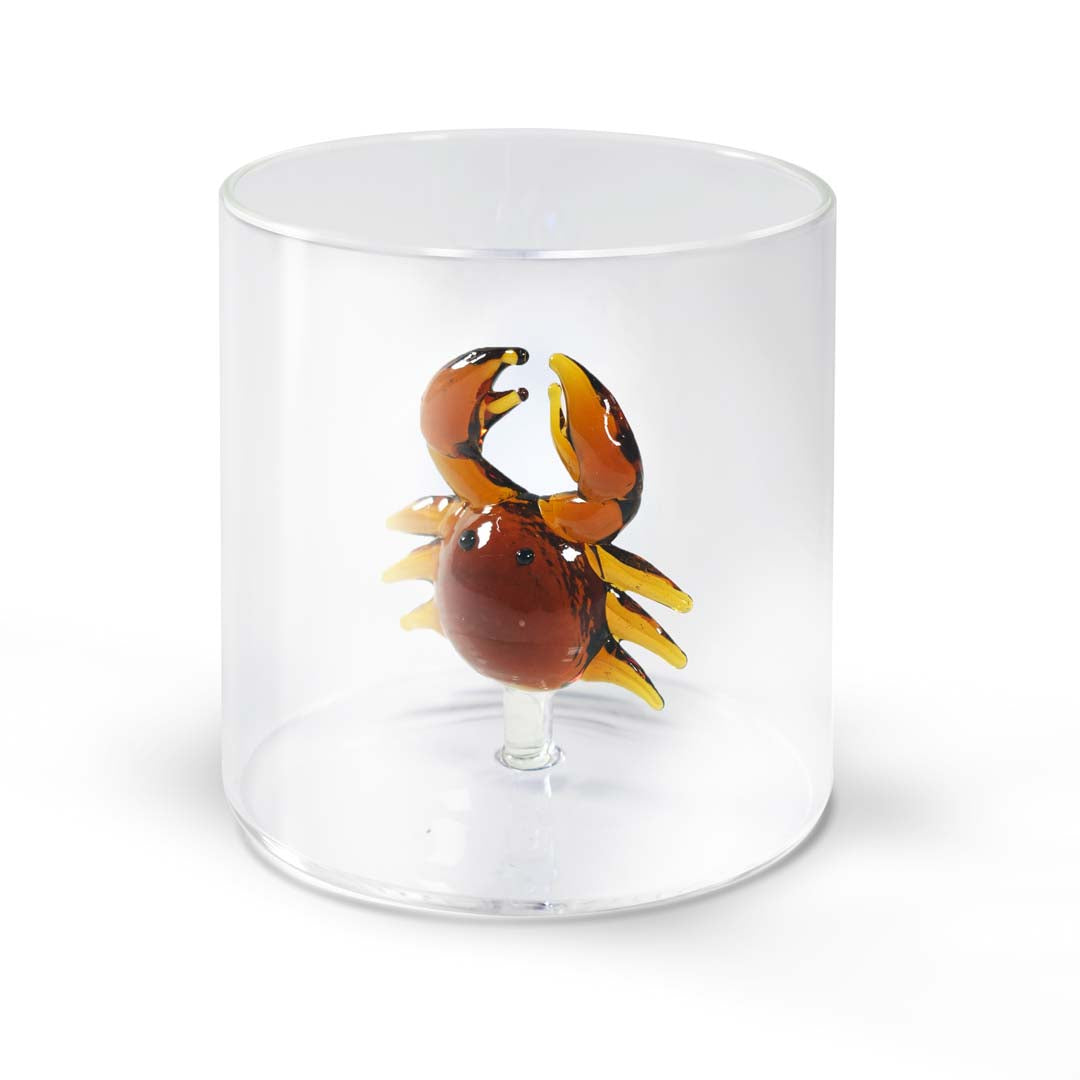Bicchiere in vetro borosilicato - 250 ml / Decoro