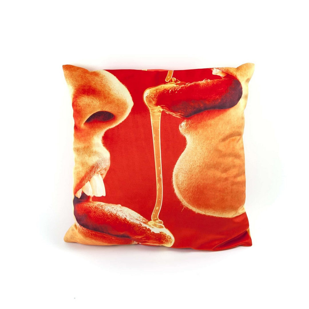 Seletti Fodera In Poliestere "Toiletpaper" Cm.50X50 - Honey - 02322F