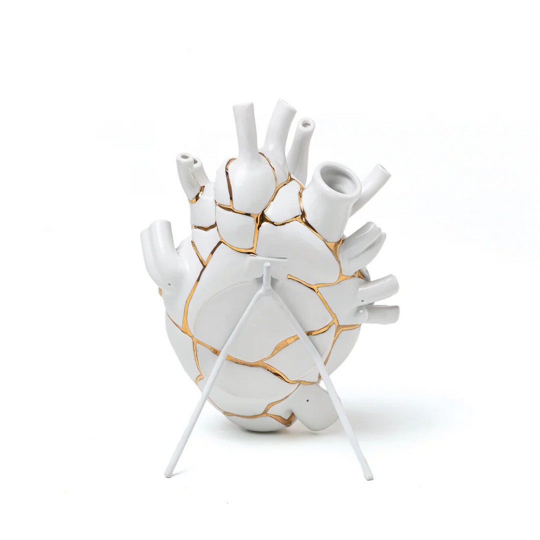 Seletti Vaso In Porcellana "Love In Bloom - Kintsugi" - 09929
