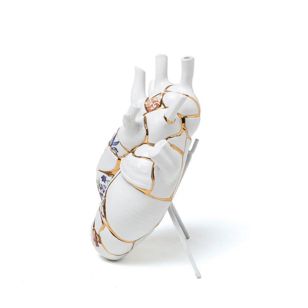 Seletti Vaso In Porcellana "Love In Bloom - Kintsugi" - 09929