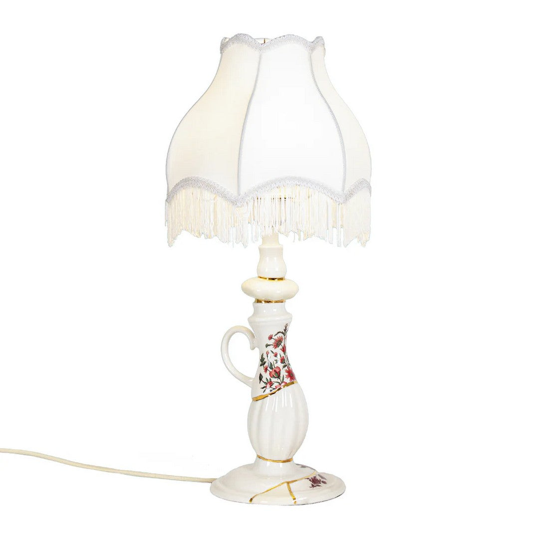 Seletti "Kintsugi" Abat-Jour In Porcellana E Oro - 09945