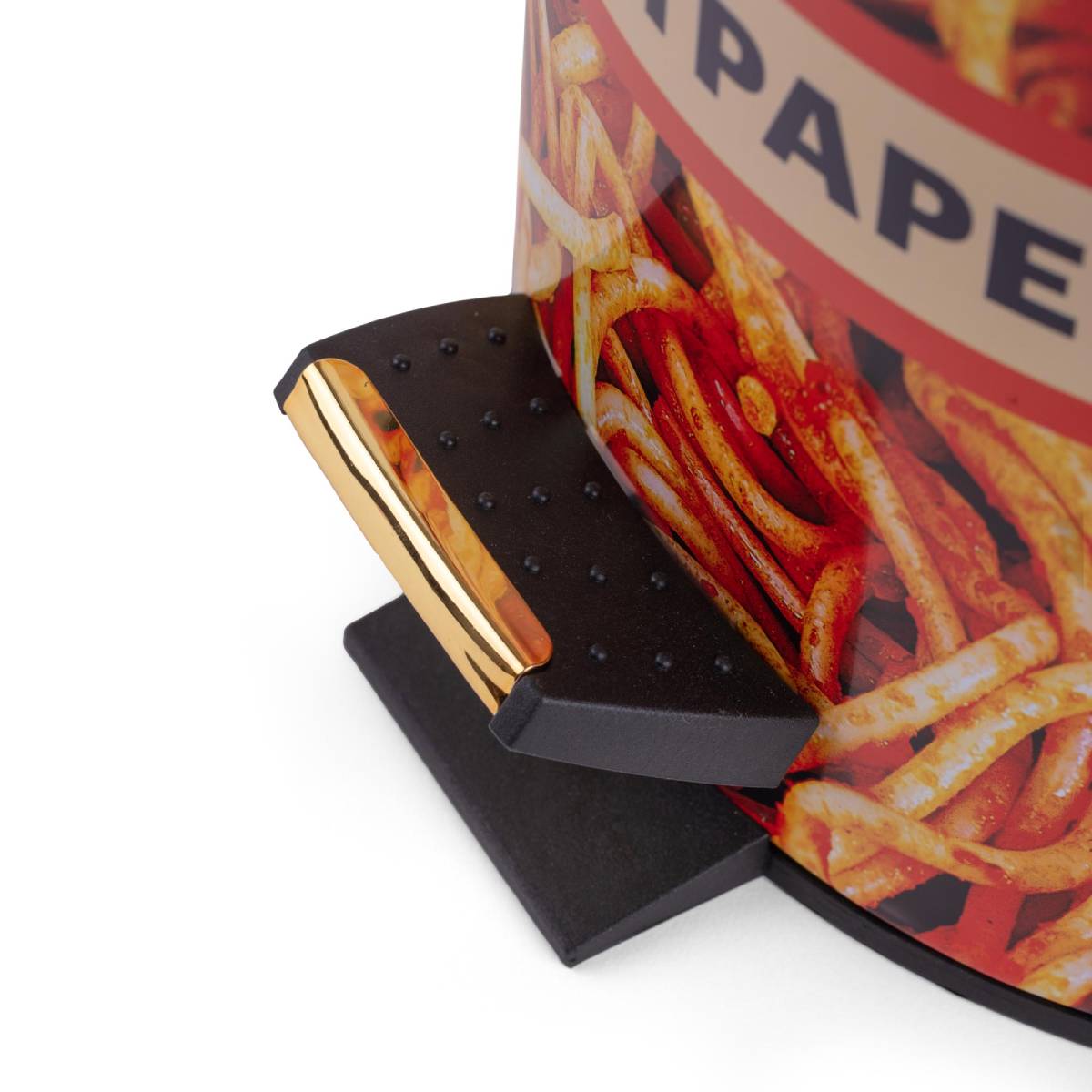 PATTUMIERA IN METALLO E PLASTICA"TOILETPAPER HOME"Ø20,27,5-SPAGHETTI
