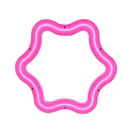 Supercurve Tiny Flower - Specchio Con Cornice Luminosa - 85.5cm X 77.5cm