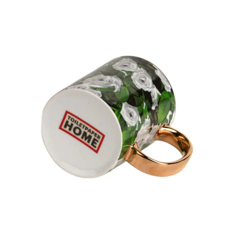 Porcelain Mug Roses - Tazza In Porcellana