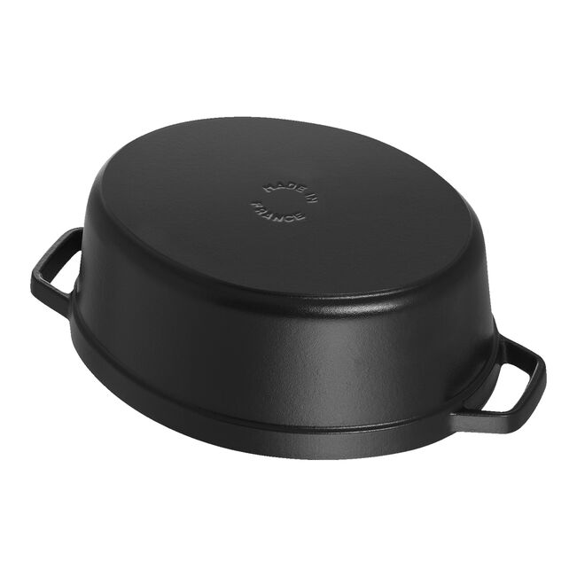 Cocotte ovale - 29 cm, Nera