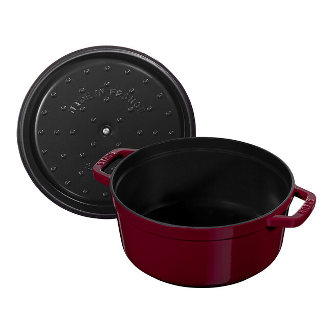 Cocotte rotonda - 26 cm, bordeaux