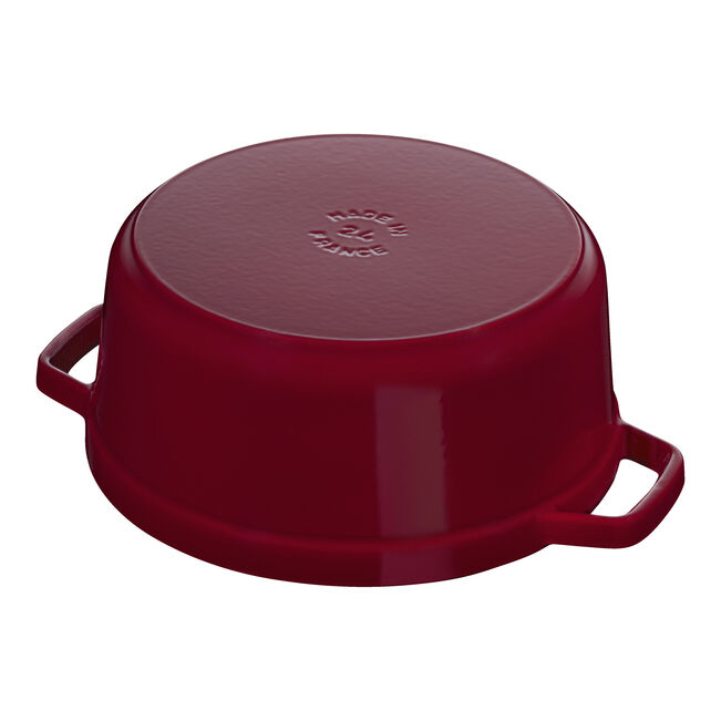 Cocotte rotonda - 26 cm, bordeaux