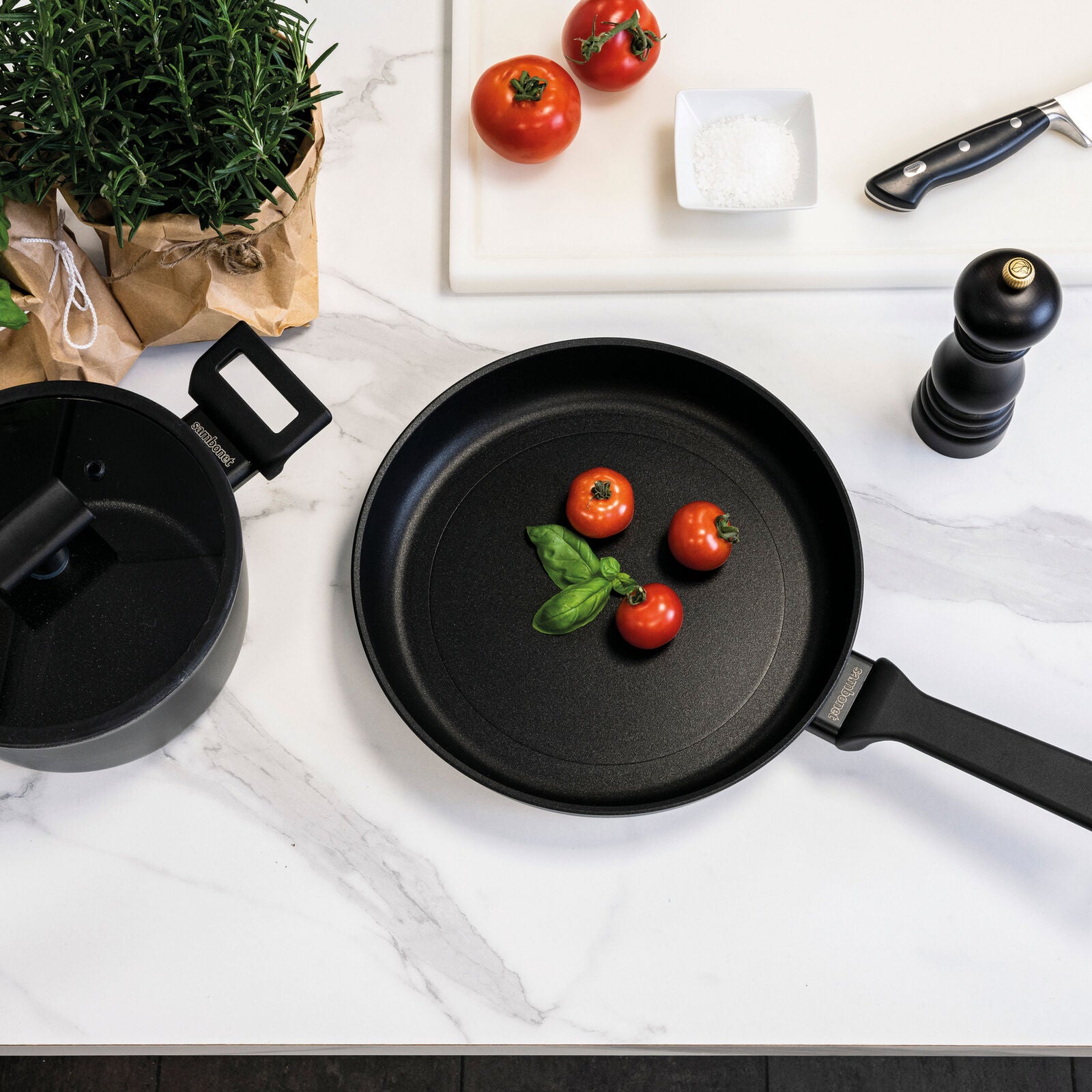 Titan Pro Double Induction Padella - 28 cm
