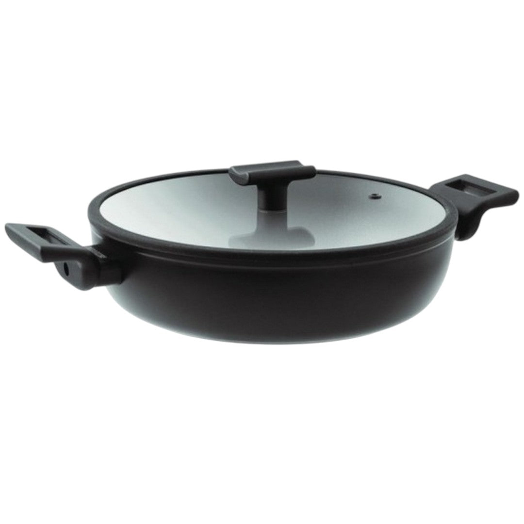 Sambonet Tegame 2 Maniglie C/Coperchio Titan Pro Double Induction Alluminio