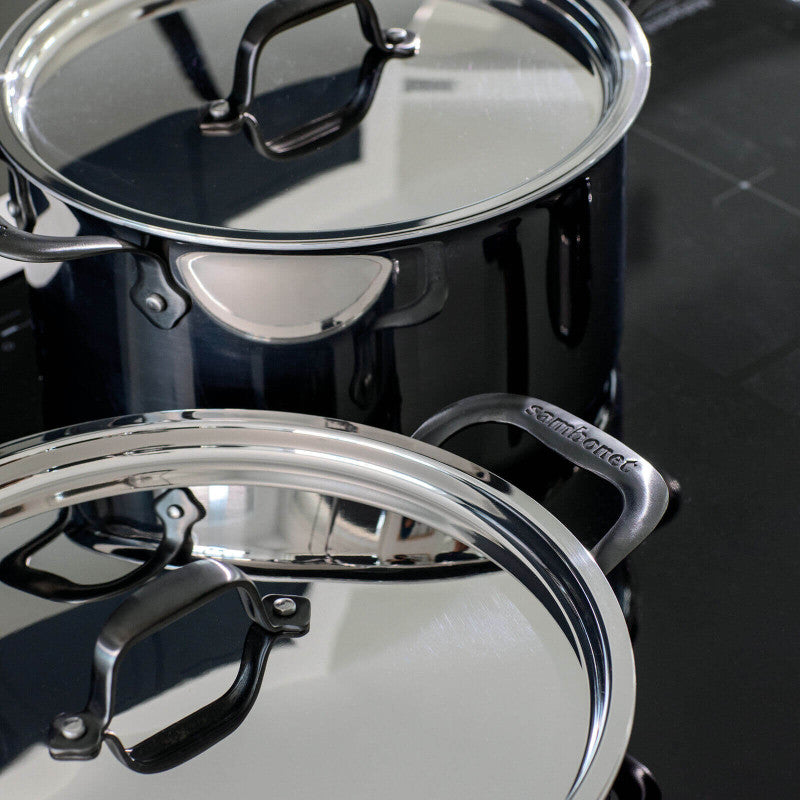 PENTOLA ALTA CON COPERCHIO - 24 CM