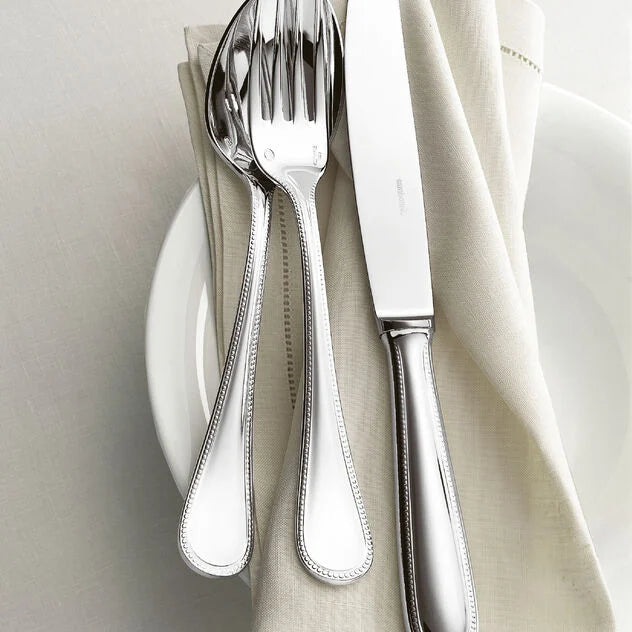 PERLES Servizio tavola 24 PZ Monoblocco - Acciaio Inox Mirror