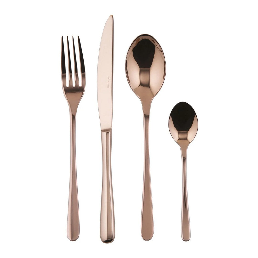 Sambonet Servizio 24 Pz Monoblocco Taste Pvd Copper
