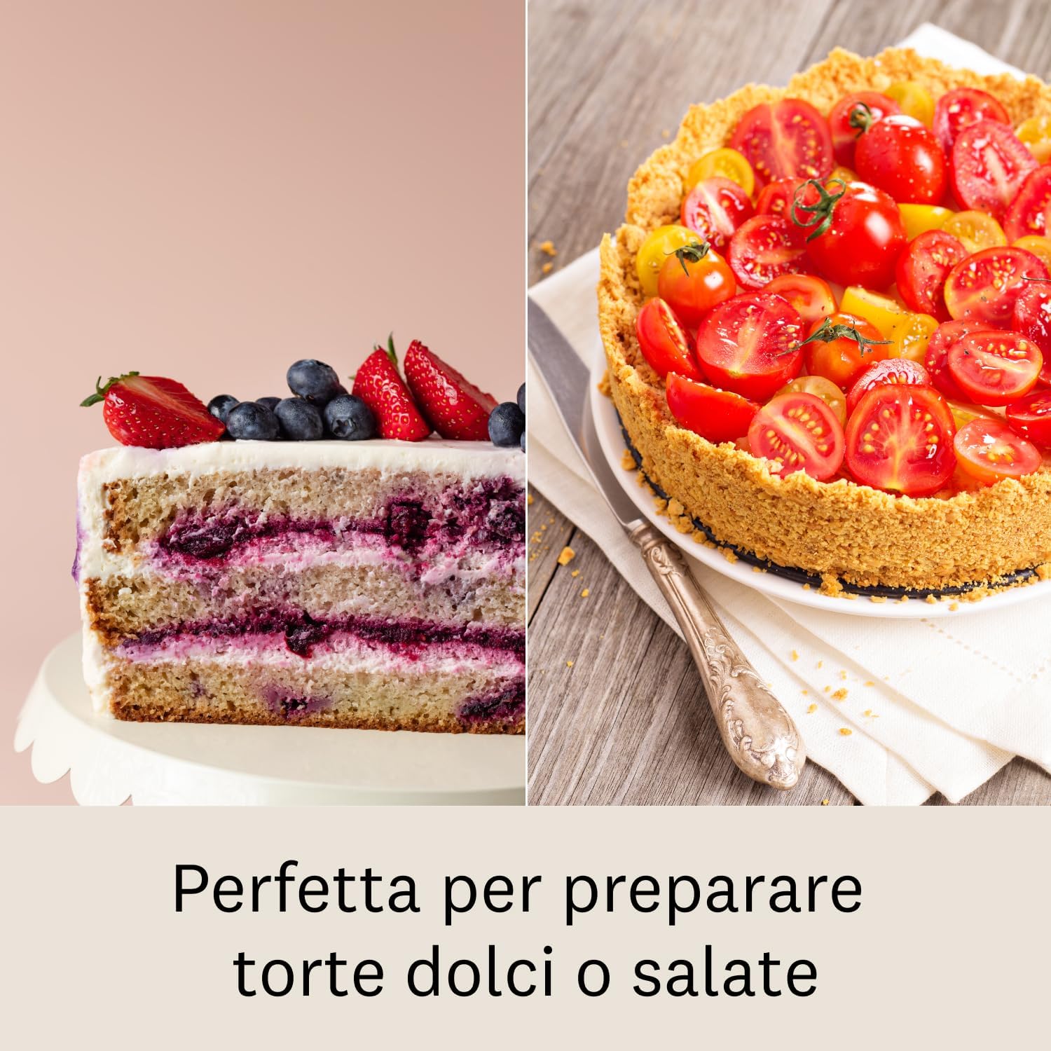 Tortiera Conica Stampo Per Dolci - diverse misure