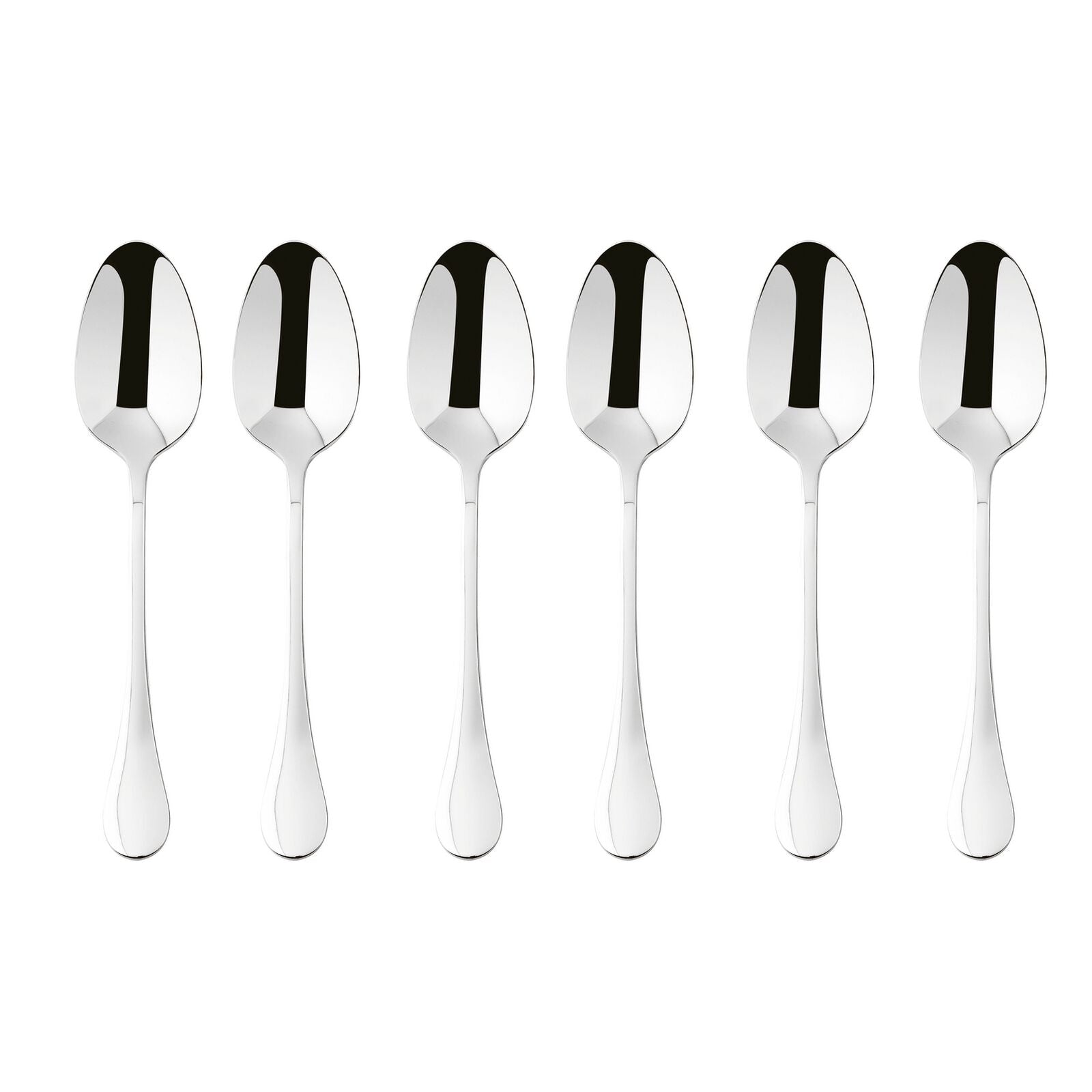 Bloom - Set 6 cucchiaini caffè espresso in acciaio inox