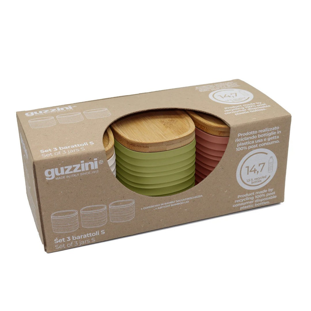 Guzzini Barattoli Tierra Set di 3