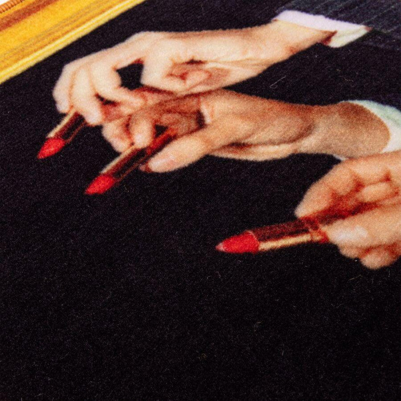 Toiletpaper - tappeto lipstick black