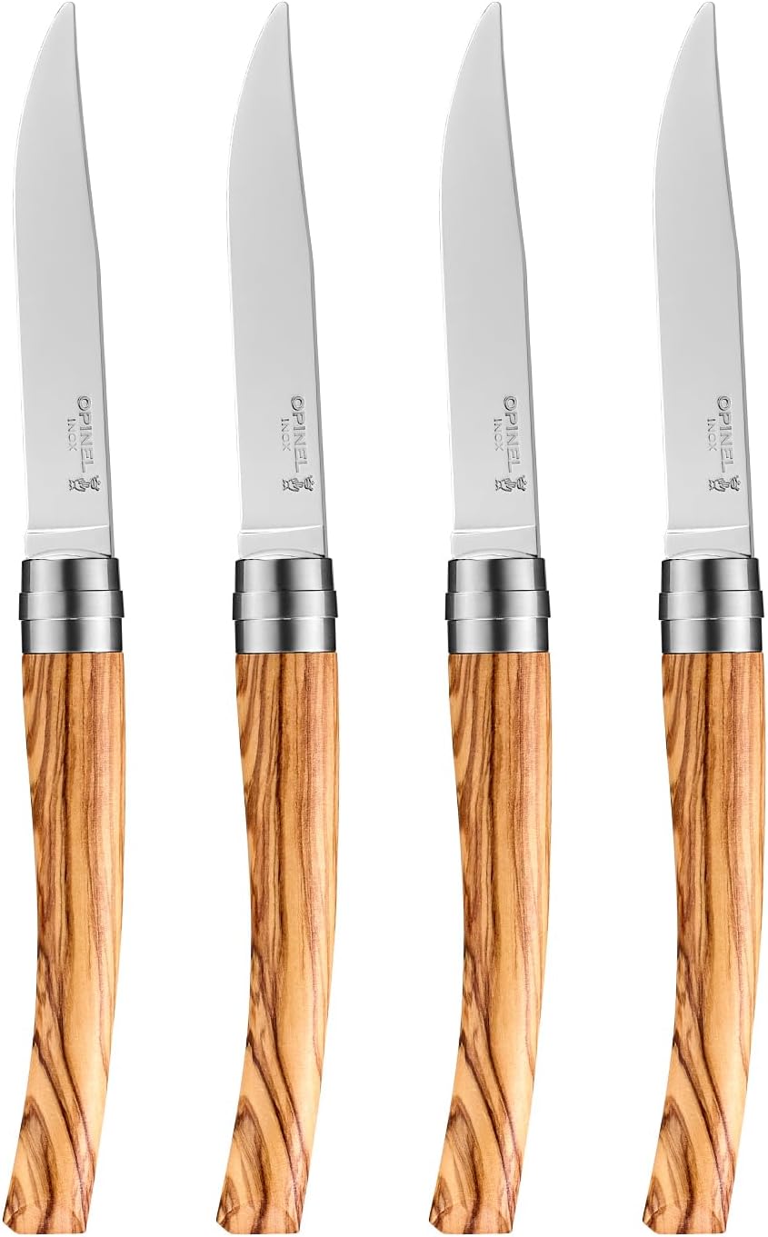 Coltelli Kit Tavola - Cofanetto di ulivo Table Chic