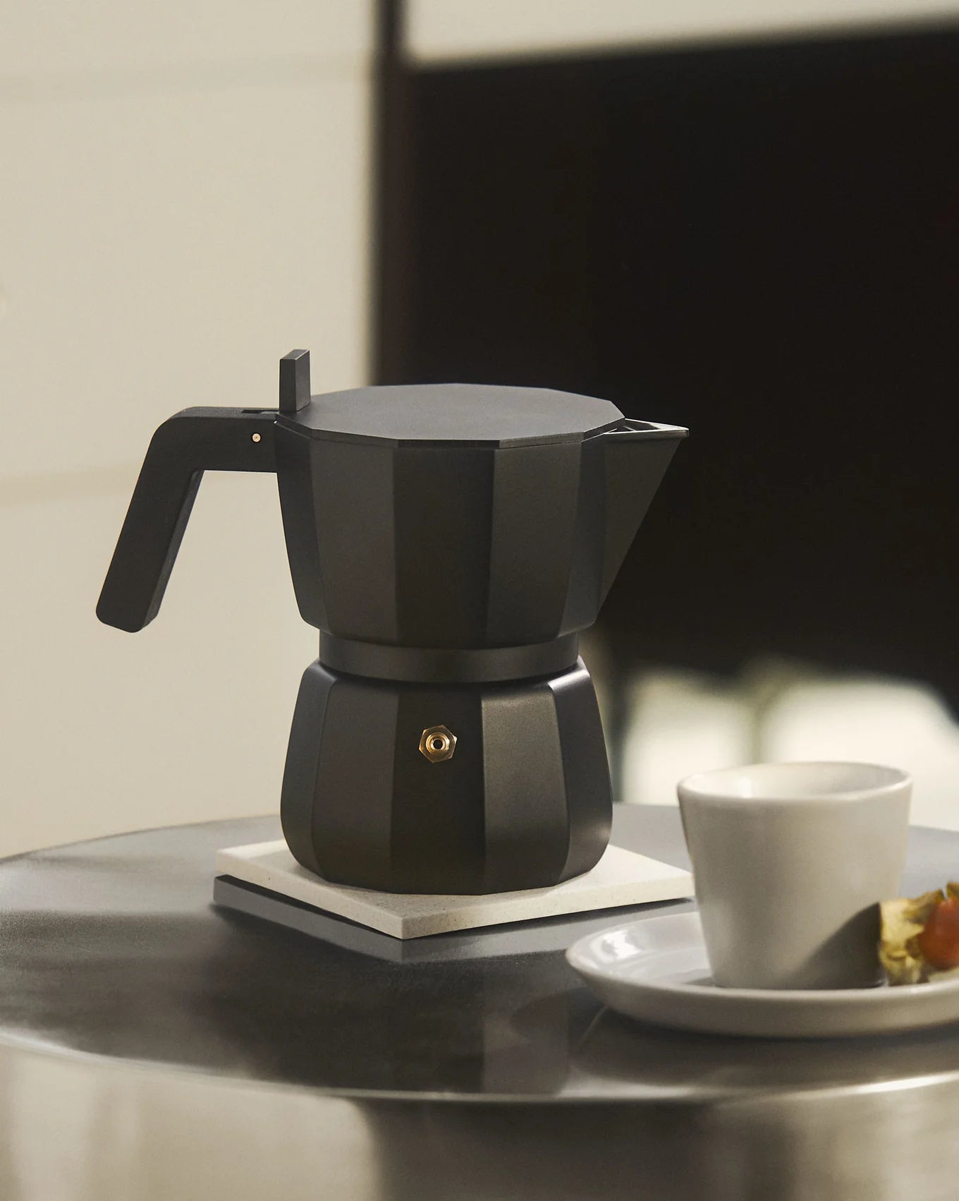Moka - Caffettiera espresso 1 tazza - colore nero
