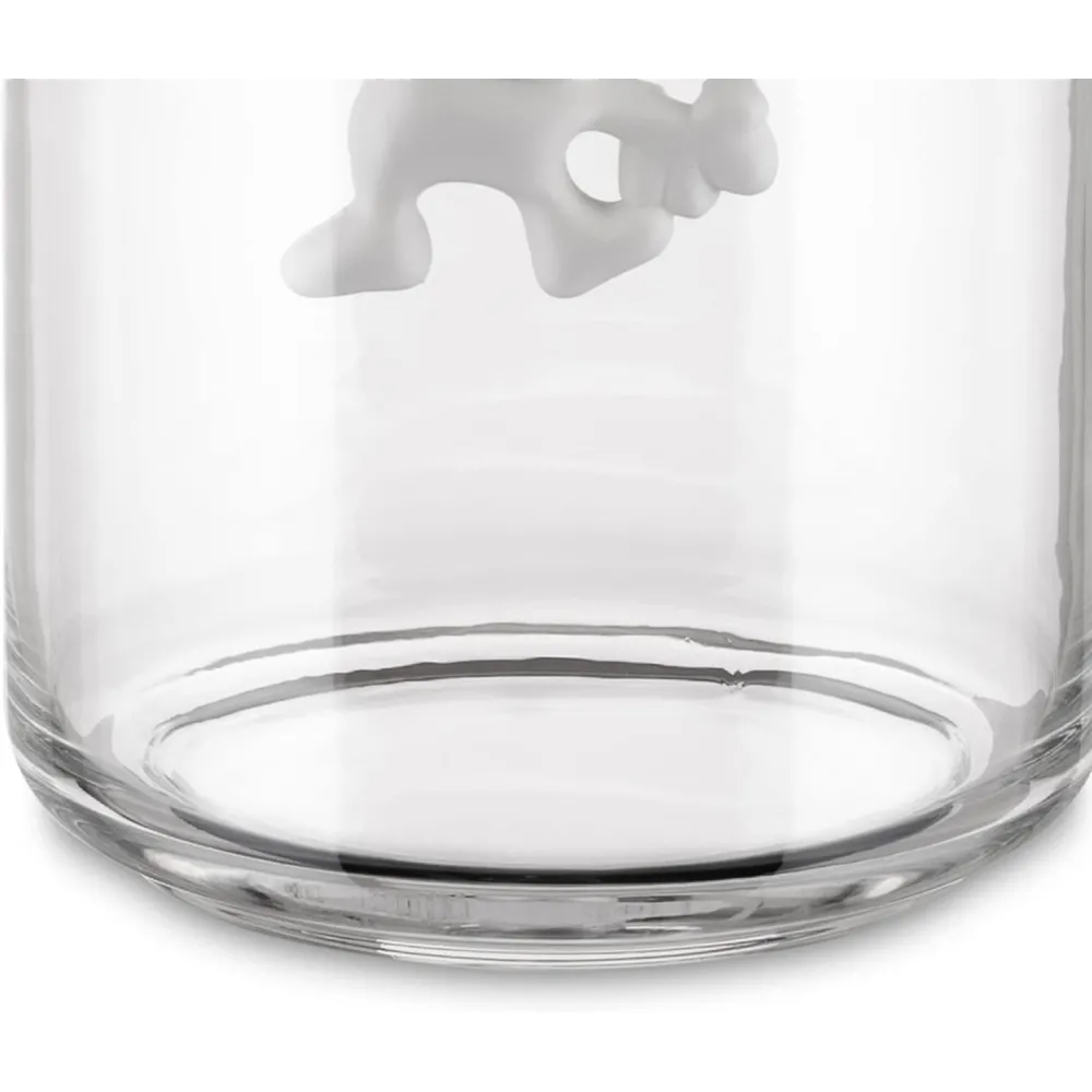 GIANNI Barattolo con coperchio in resina termoplastica - Bianco 140 CL