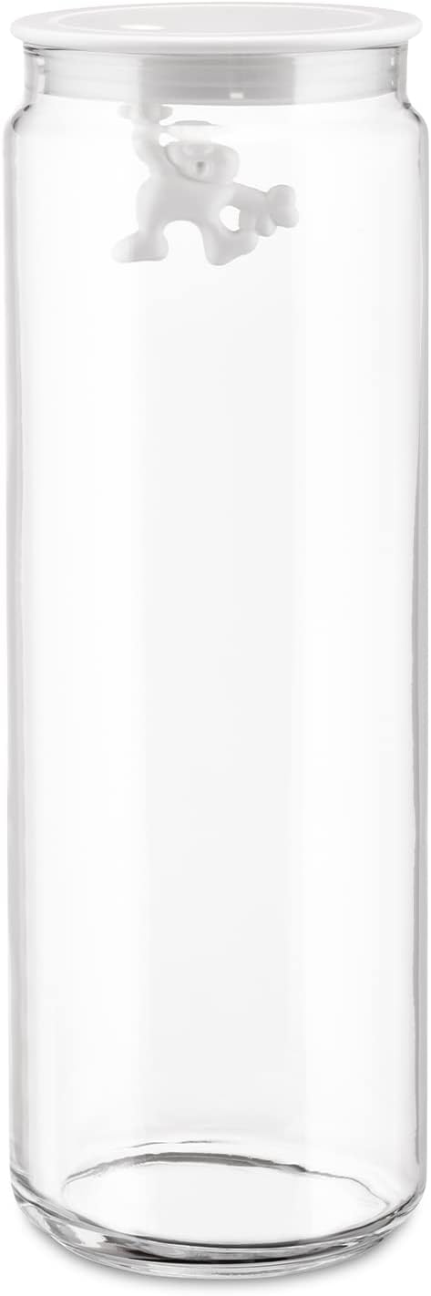 GIANNI Barattolo con coperchio in resina termoplastica - Bianco 200 CL