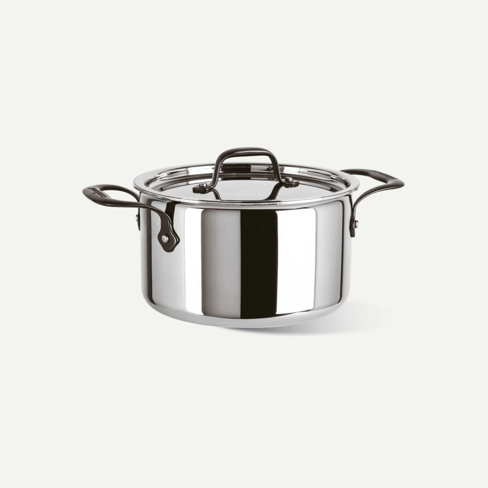 Casseruola alta 2 maniglie con coperchio - 24 cm