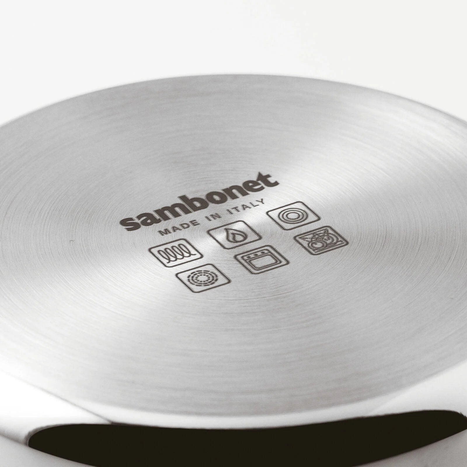 Casseruola alta 2 maniglie con coperchio - 24 cm