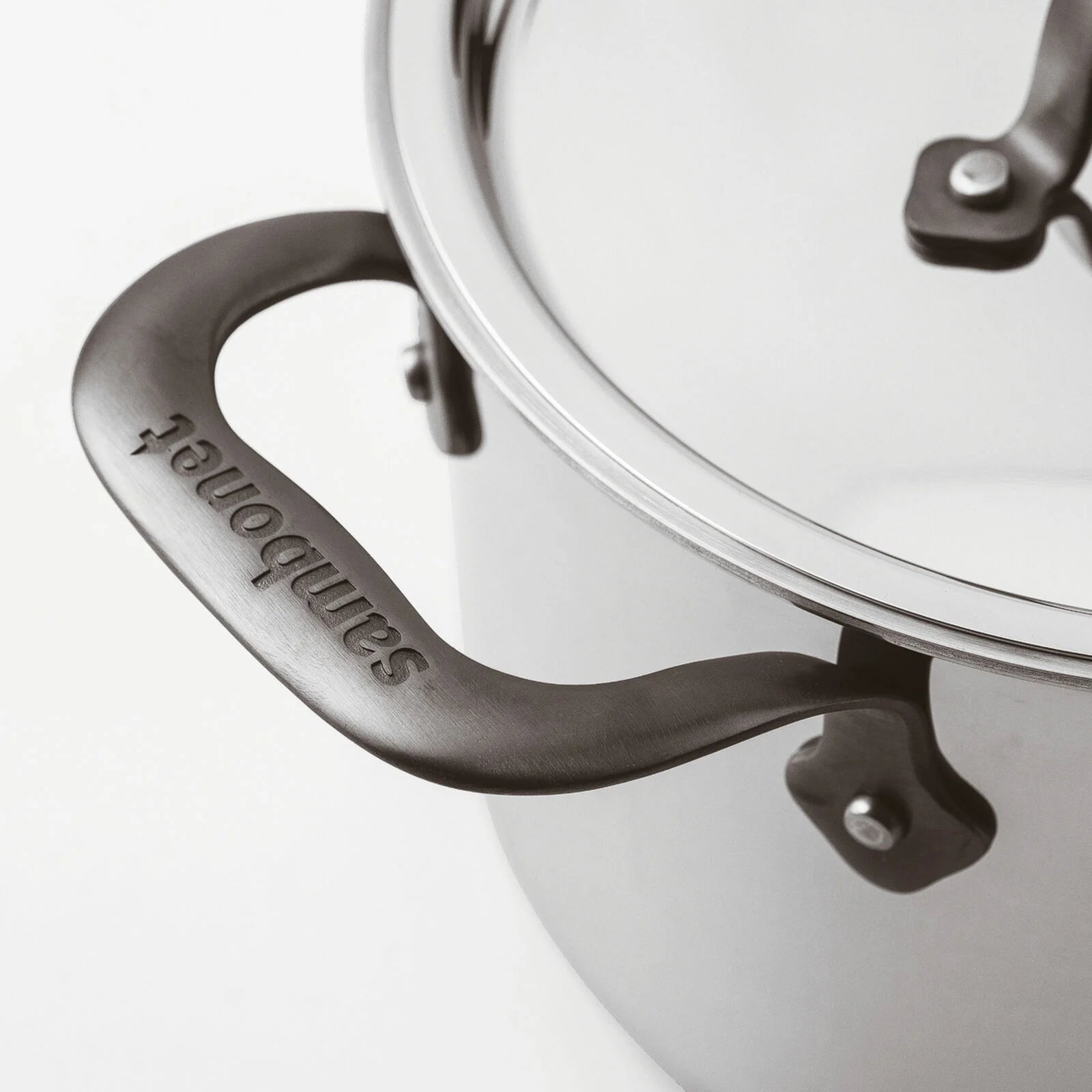 Casseruola alta 2 maniglie con coperchio - 24 cm