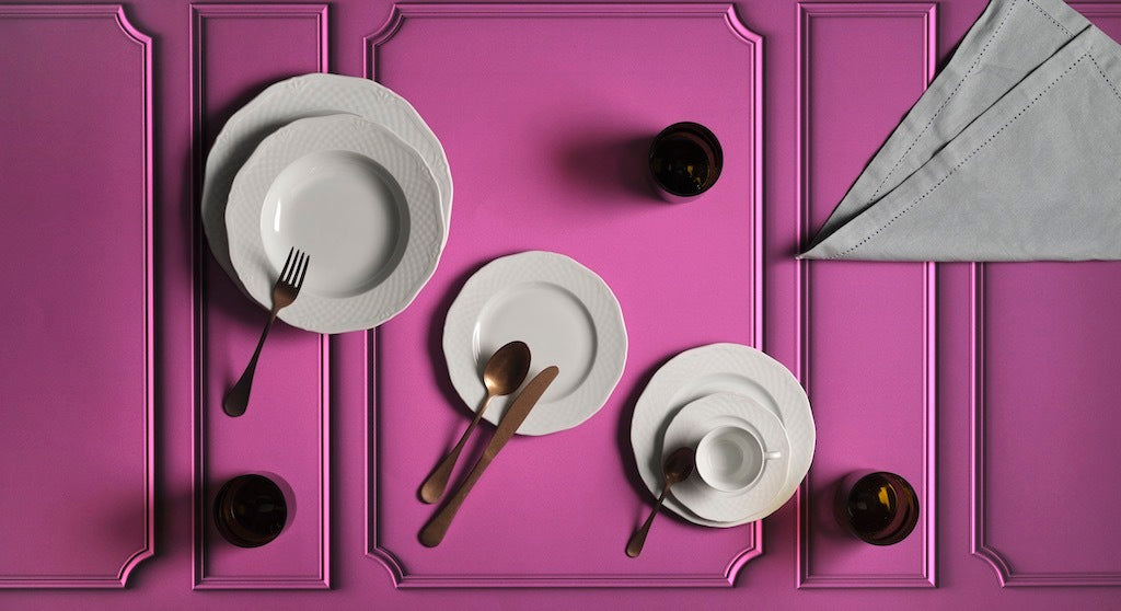 Servizio tavola 18 pezzi - Flora Weiss