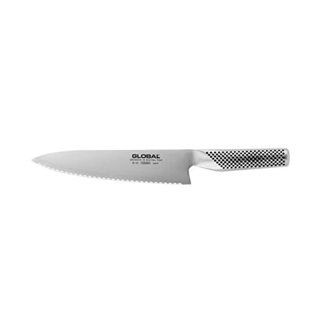 Coltello Trinciante Seghettato Global G22