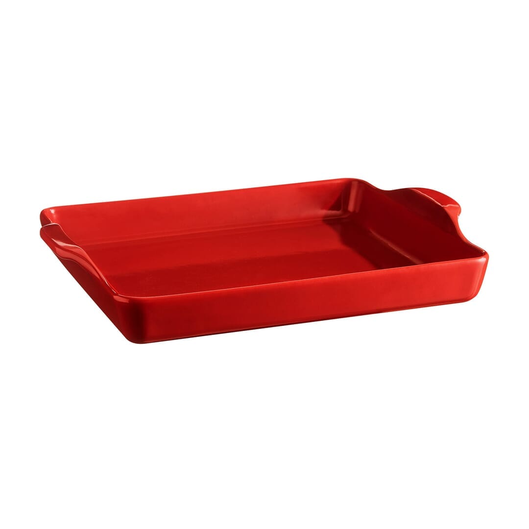 Emile Henry Focaccia Teglia Pane Borgogna Ceramica