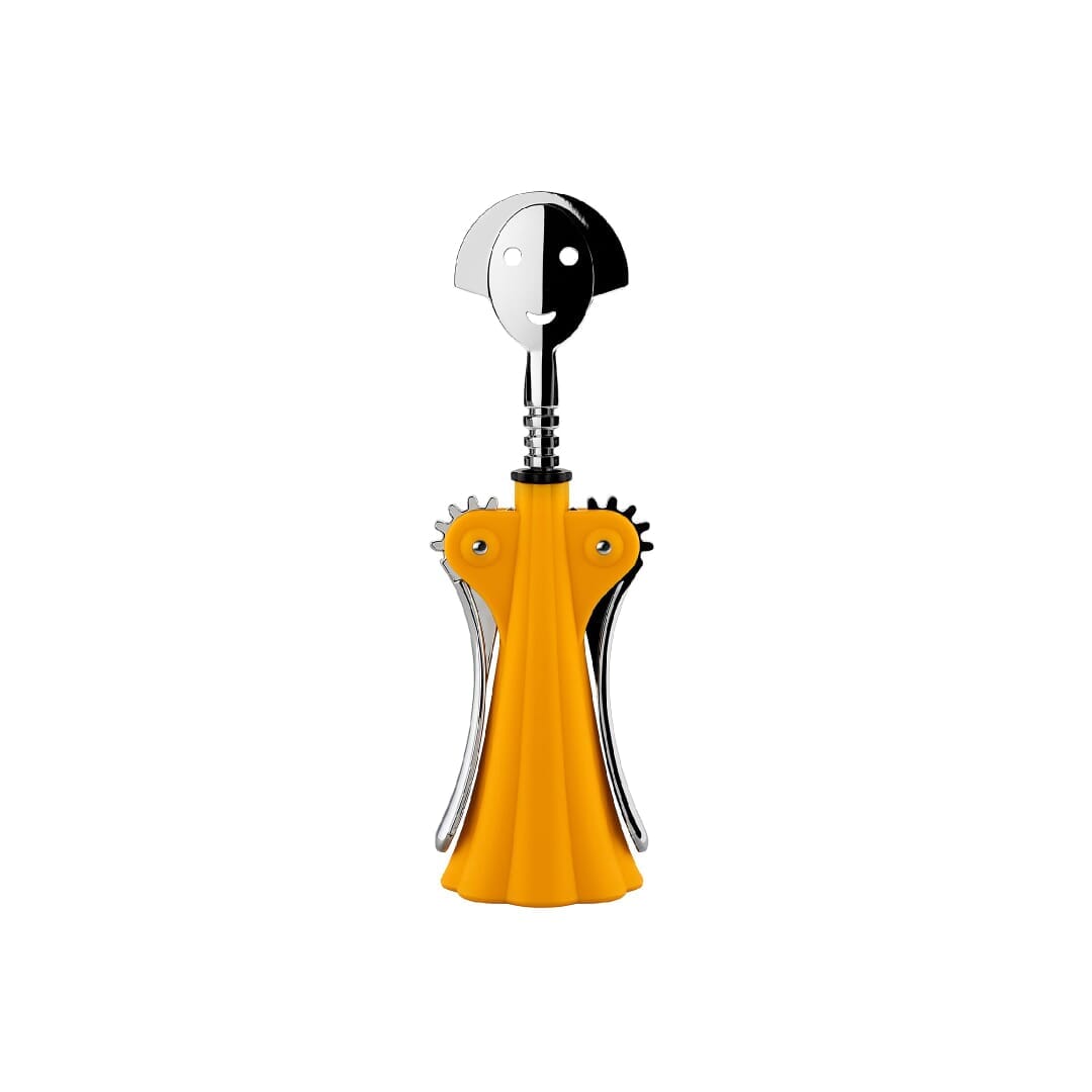 Alessi Am01 Dy Cavatappi Di Design Giallo
