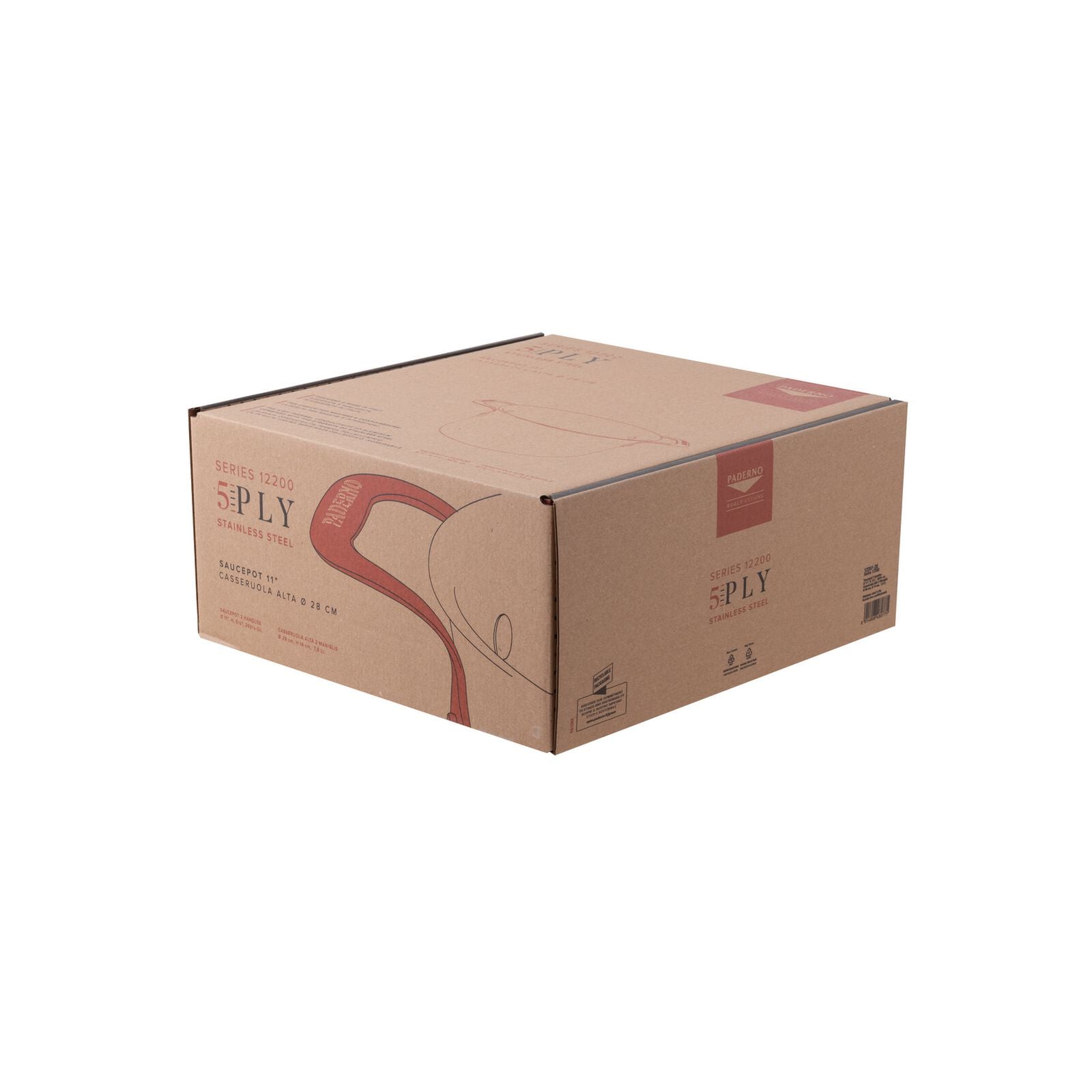 Casseruola Alta 2/M Cm 28 H 14 - 12207-28