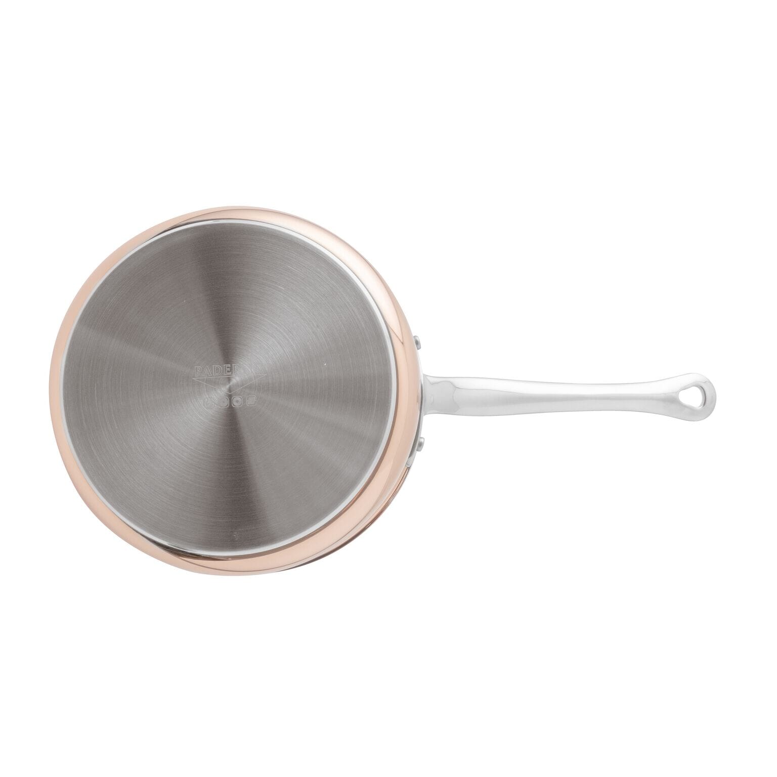 Paderno - Casseruola alta 1 manico  Rame, Alluminio, Acciaio inox 20 cm