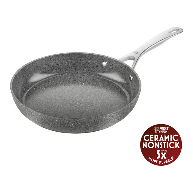 SALINA Padella in alluminio Antiadernte con base Ttitanio senza Pfas - 26 cm