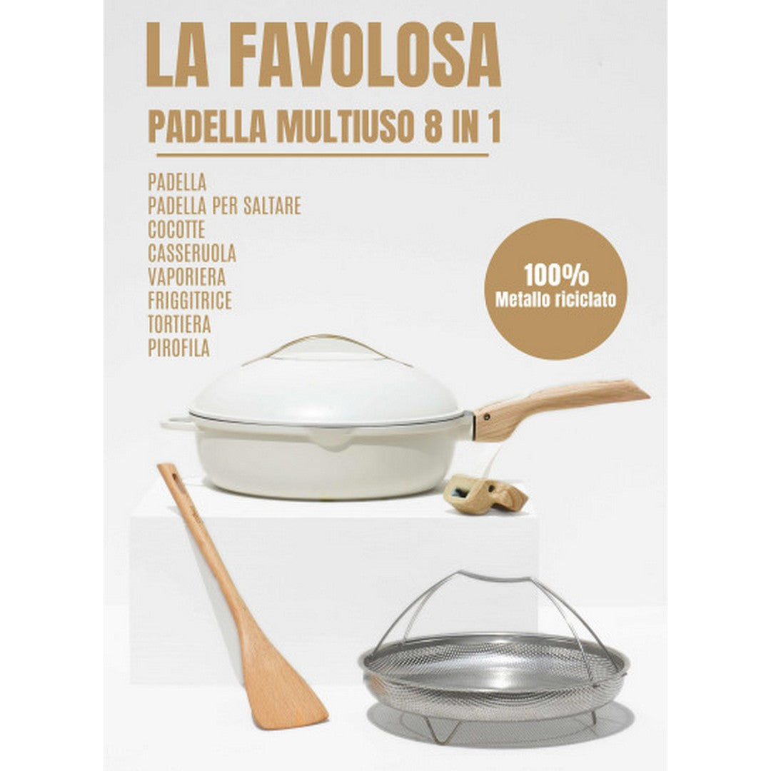 Cookut La Favolosa Padella 8 In 1 Utensile Versatile Per Cucina - FAB28
