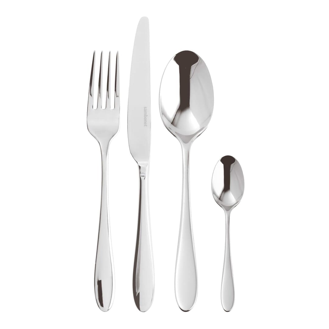 Sambonet Servizio 24 Pz Velvet Acciaio Inox