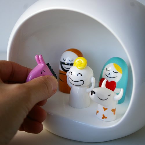 "Presepe" Bianco Natale - Decorazione