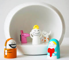 "Presepe" Bianco Natale - Decorazione