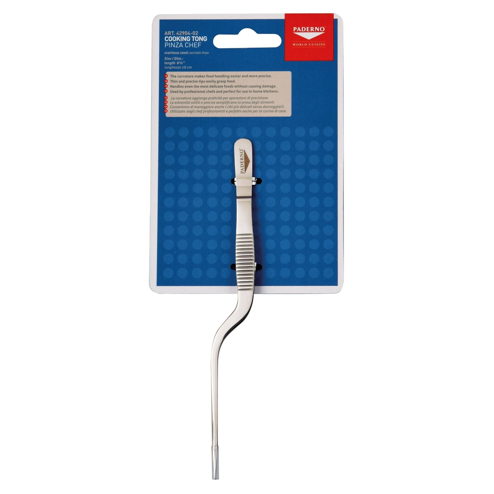 Pinza cucina in Acciaio inox - 16 cm