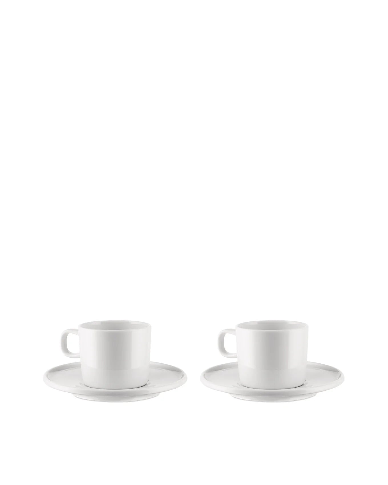 PlateBowlCup - set di due tazze da caffè con sottotazza