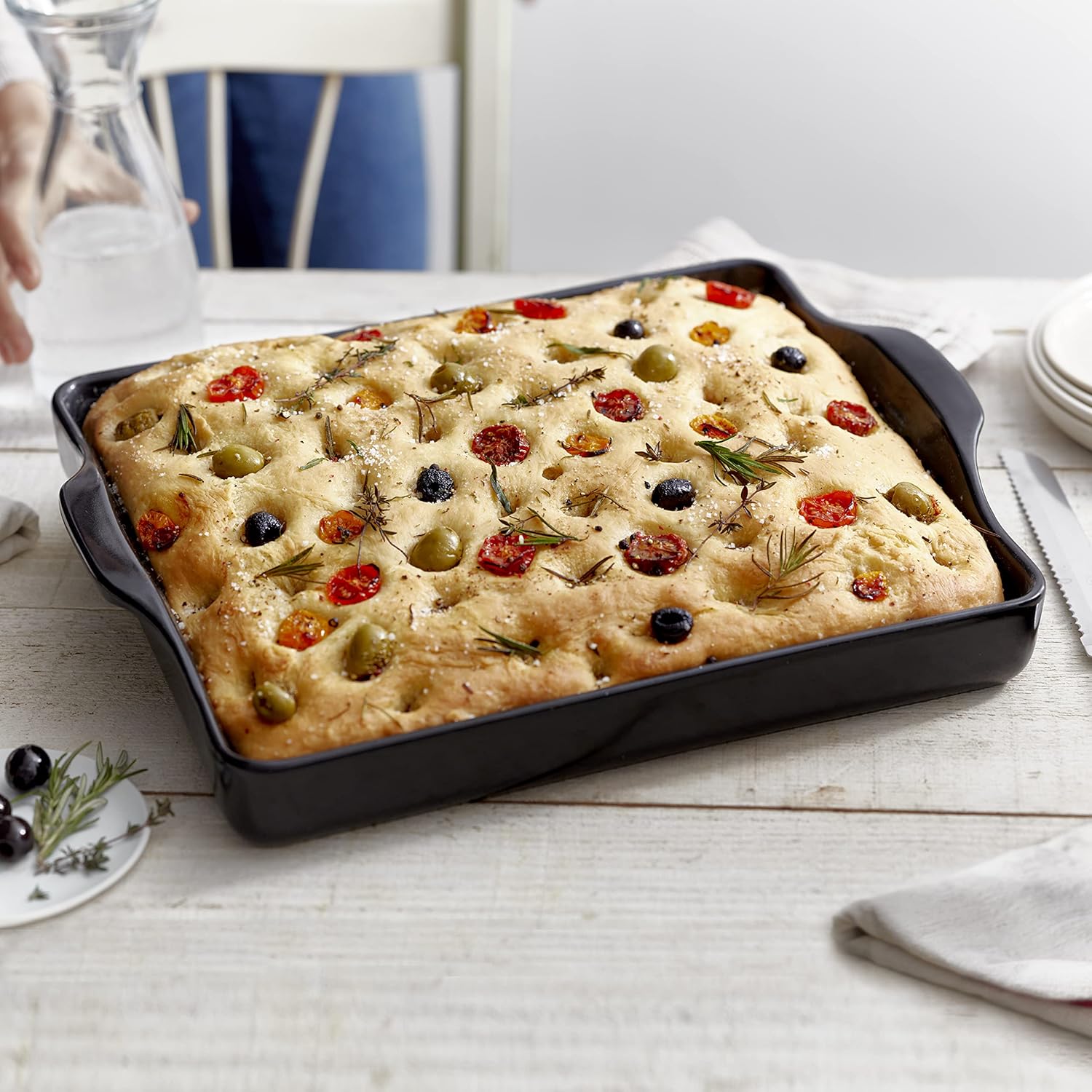 Teglia Focaccia - Fusain