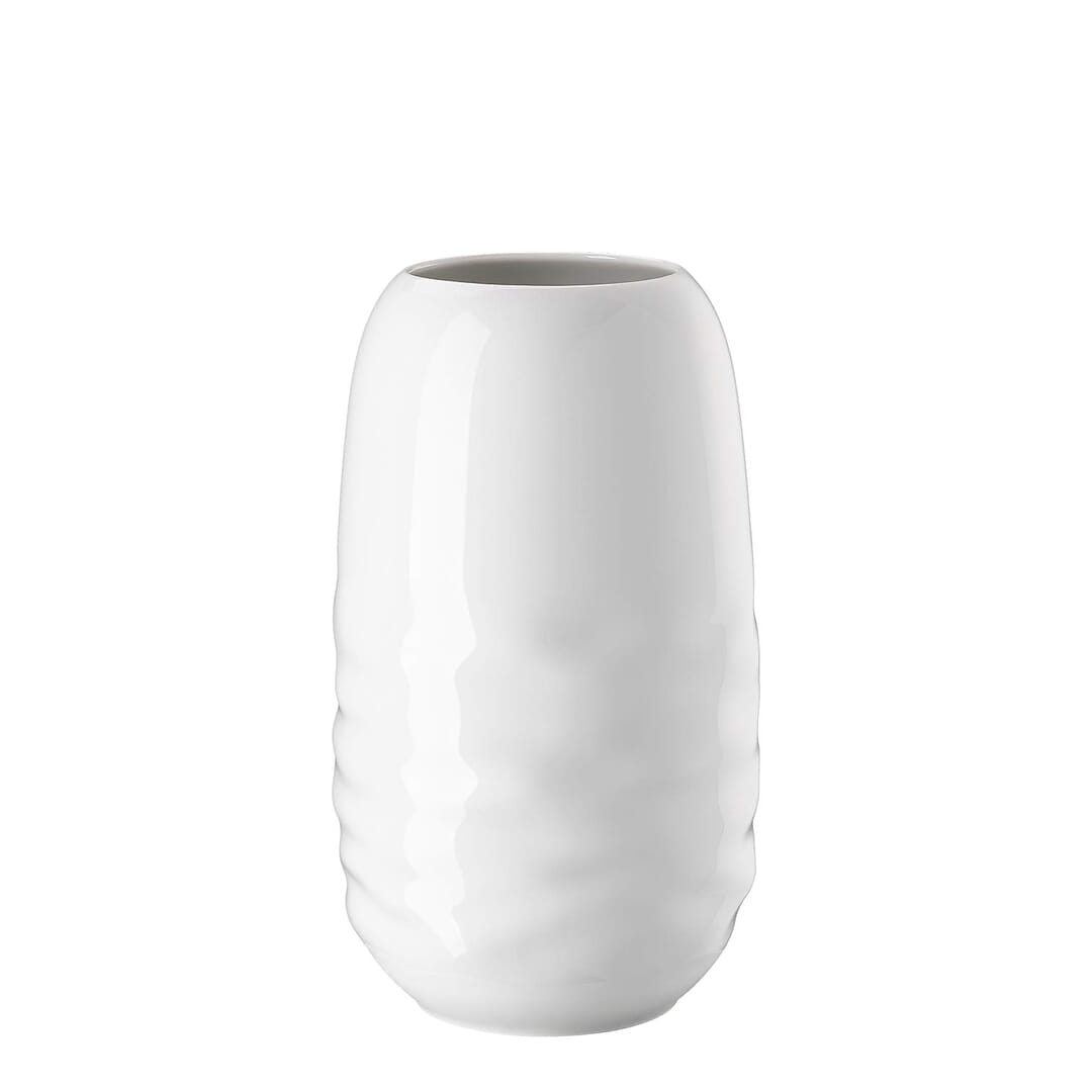 Rosenthal Vesi Vaso Waves Bianco Porcellana