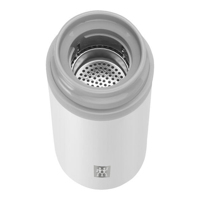 Thermo - 420 ml, acciaio inox - colore bianco grigio