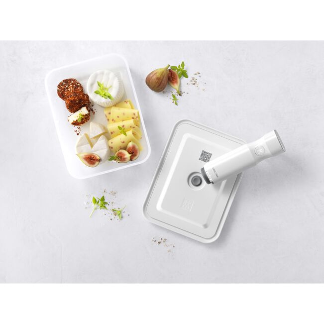 Zwilling Fresh & Save Contenitore Rettangolare Transparente Bianco
