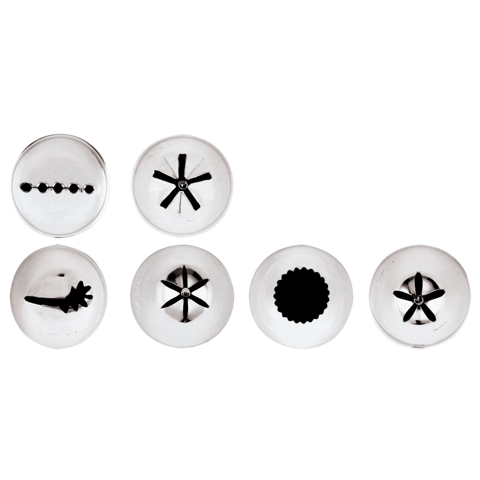 Set 6 Bocchette Assortite - Acciaio inox