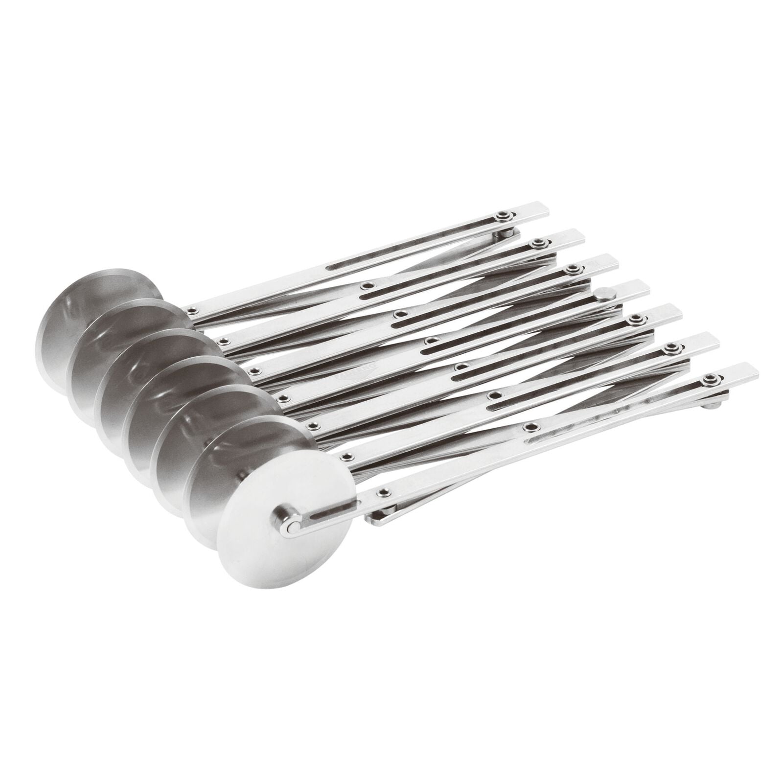 Rullo Taglia Pasta Estensibile in acciaio inox - diametro 5,5 cm