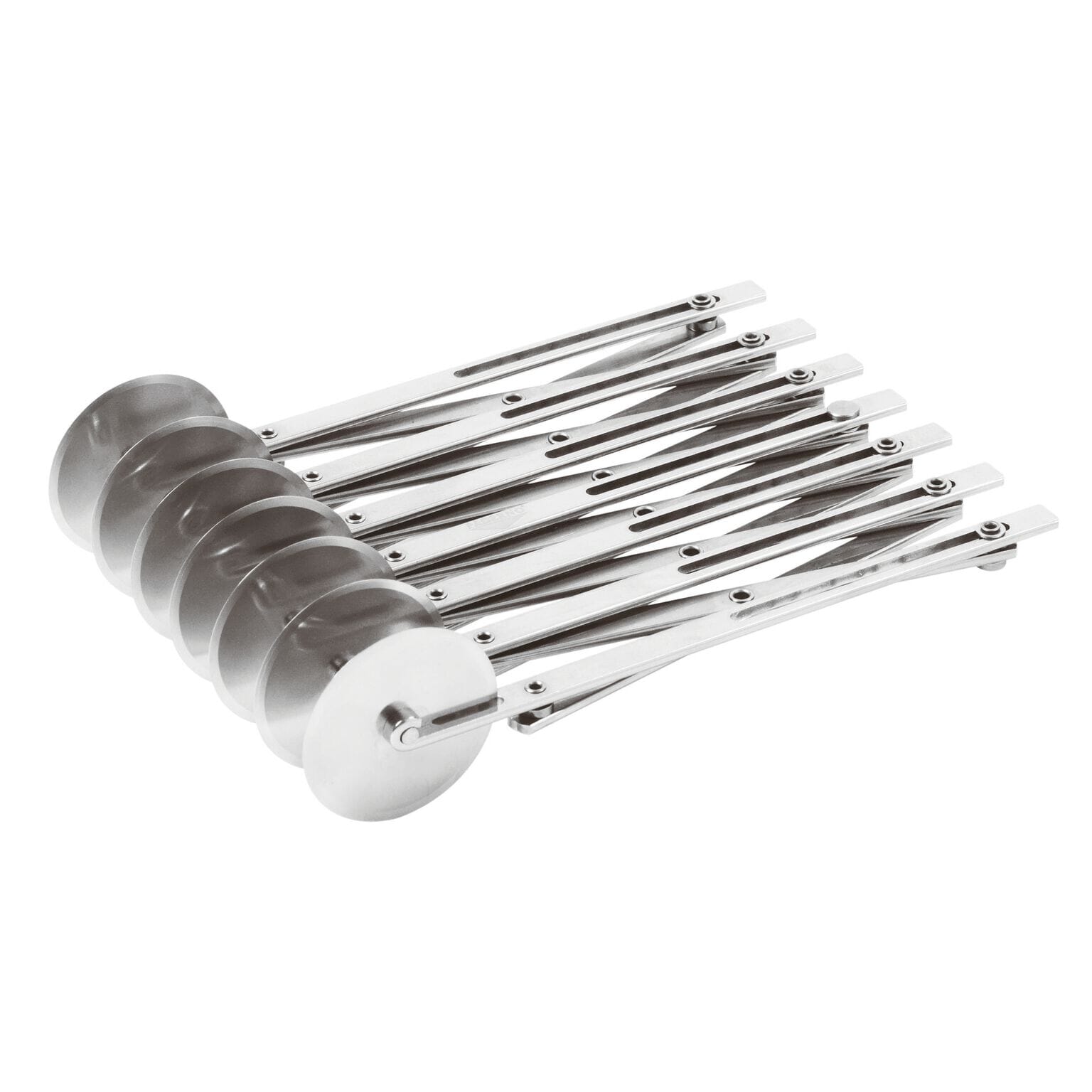 Rullo Taglia Pasta Estensibile in acciaio inox - diametro 5,5 cm