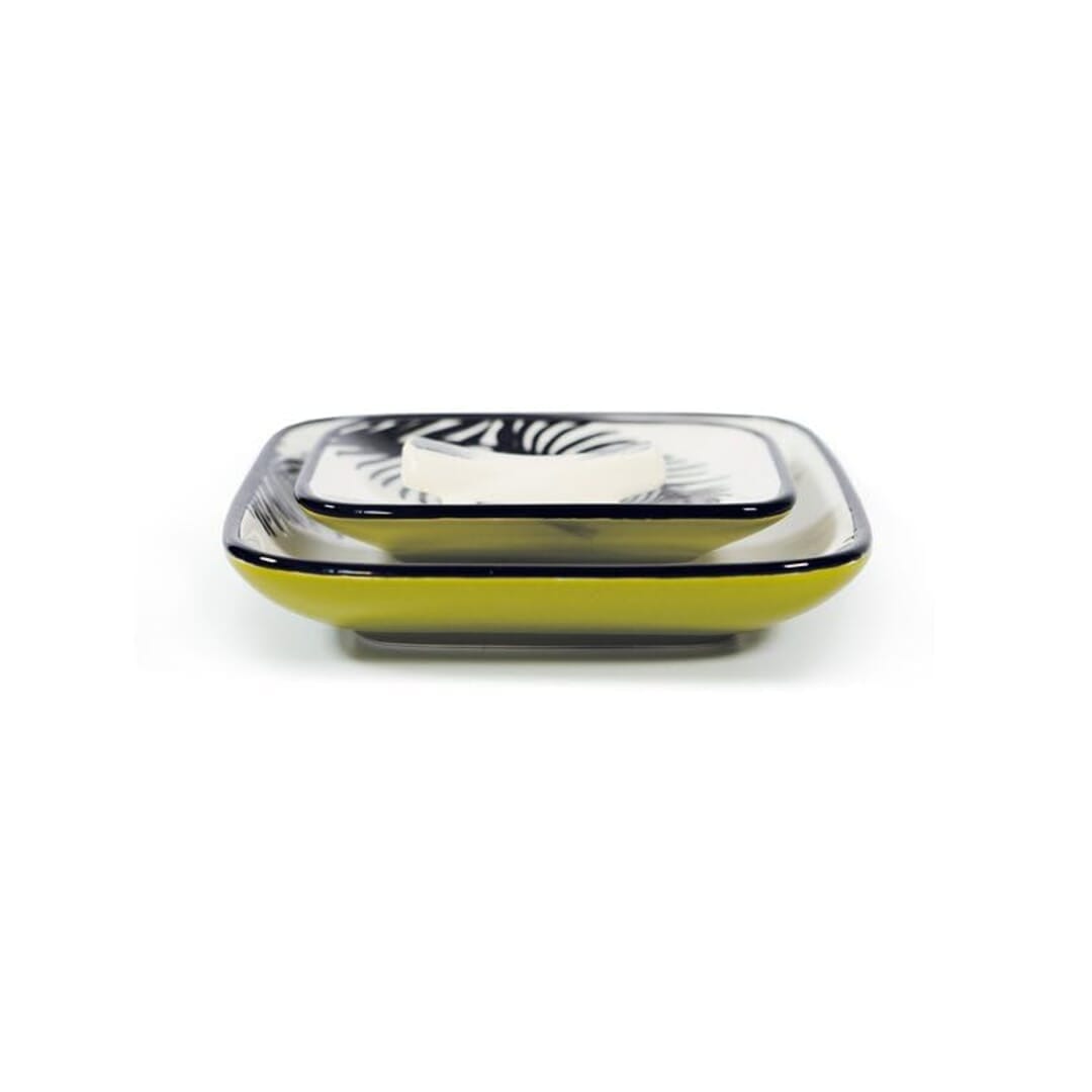 Kit Sushi 2 Piattini Ciotoline Bacchette Verde Wd Lifestyle