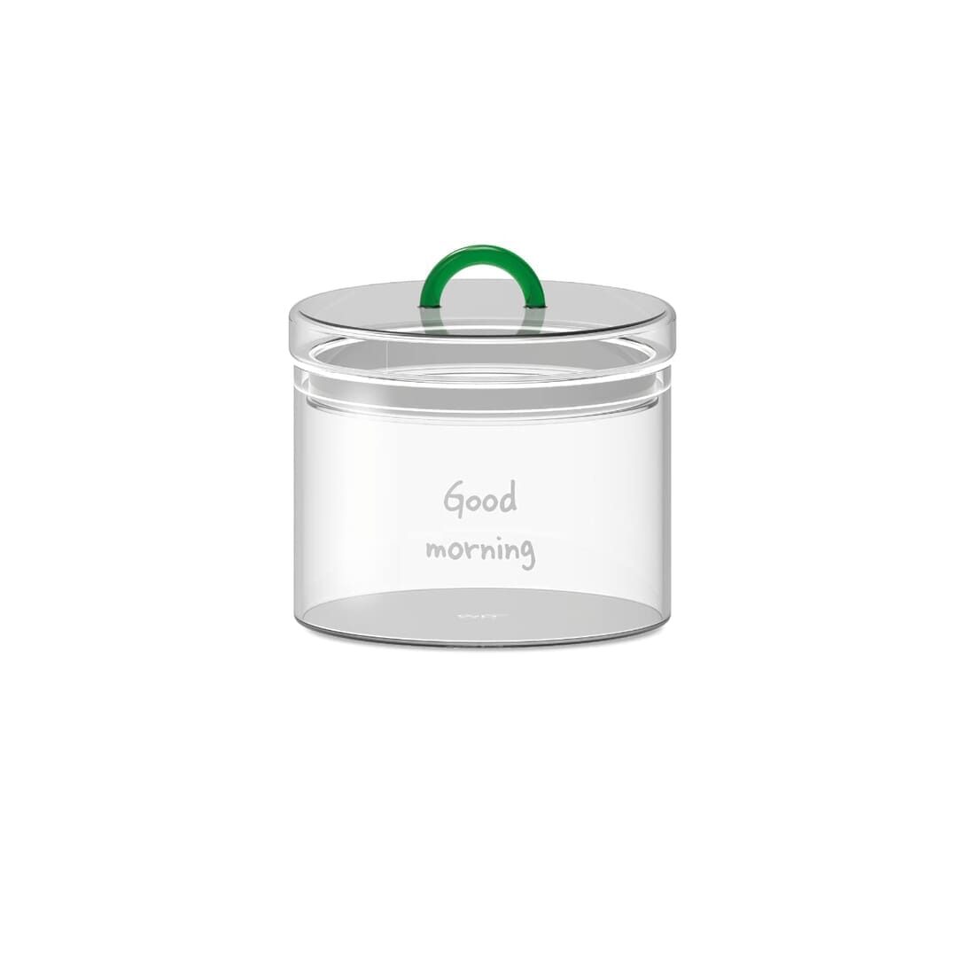 Wd Lifestyle Glass Jar Good Morning