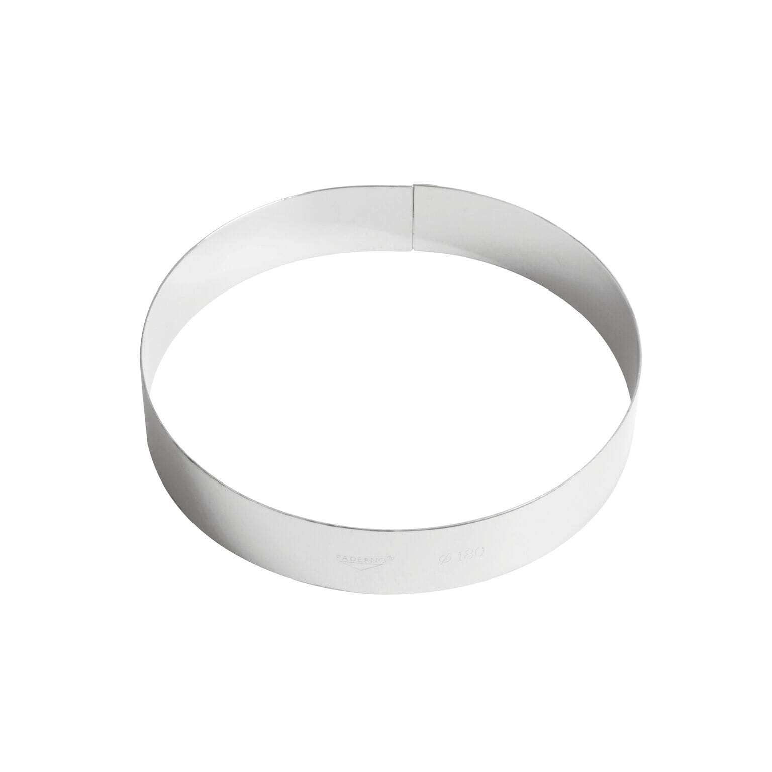 Anello Per Torte , Acciaio inox - 18,0 cm - h 3,5 cm